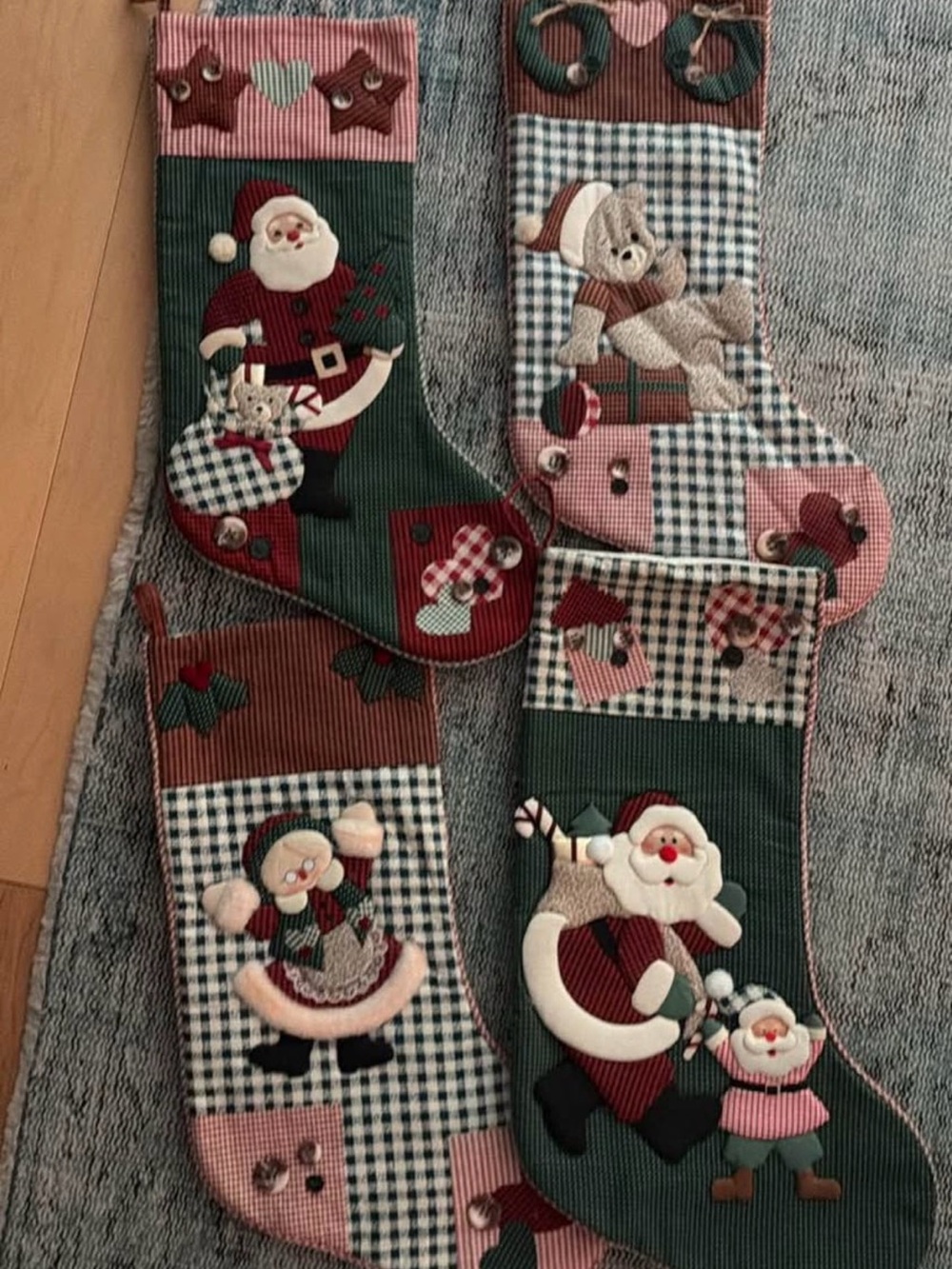 Vintage Christmas Stockings